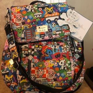 Ju-Ju-Be x Tokidoki Sushi Cars Be Sporty Backpack